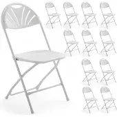 Oviala - 12 opengewerkte inklapbare ontvangststoelen - REKKEM