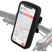 Akashi Motorfiets Fiets Houder Waterdichte met 360 draaibevestiging - Zwart, Zwart