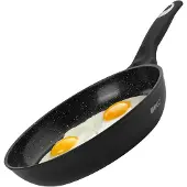 Biko - Koekenpan inductie PFAS vrij- Ø 20 cm - Inductie - Zwart