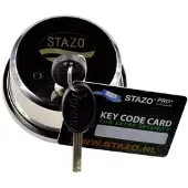 Stazo Cabin Lock Zilver
