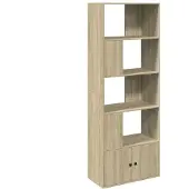 vidaXL Boekenkast 100x36x189 cm bewerkt hout sonoma eikenkleurig