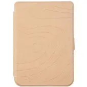 Tolino glans - tas slank - beige textuur (Shine), eReader accessoires, Beige