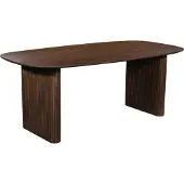 Giga Meubel Eettafel Dai Walnoot Deens Ovaal 240cm