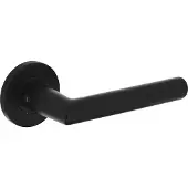 Intersteel Strakke Deurklink Hoek 90 Rond Aluminium Zwart