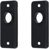 Ami rozet Blind aluminium zwart