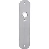 Intersteel Schild plat 190x42x2mm WC72/8 rvs