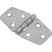 Dulimex DX Klepscharnier rvs gepolijst vaste pen 40x70 mm
