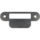 Mauer Sluitplaat 338 F rvs Din Ls/Rs Rond
