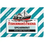 Fishermansfriend 3x Zak Spearmint Suikervrij 25 gr