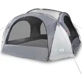 vidaXL Partytent waterdicht wit en grijs