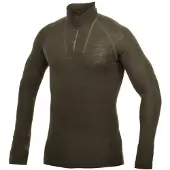 Woolpower Skipully Unisex Zip Turtleneck Lite Pine Green-XXL