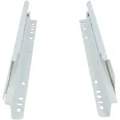 Online Deurbeslagshop Ladegeleiders 50 cm wit