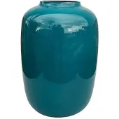 Vase the World Vaas Artic Petrol Blauw | Large | Grote Vaas Ø32,5 x H45 cm