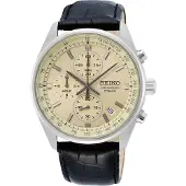 Seiko Horloge - - Ssb383p1 - Stalen Band - Waterdichtheid 10 Atm - Quartz Beweging
