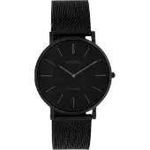 Oozoo Timepieces Horloge Vintage Zwart | C9934