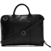The Chesterfield Brand Harvey Laptoptas 14 inch - Echt leer - Zwart