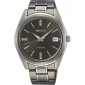 Seiko Analoog horloge grijs / zilver