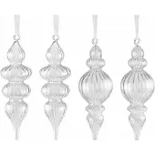 Loberon Kerstversiering set van 4 Diorise