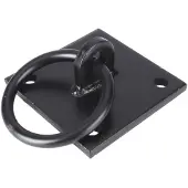 Starx aanlegring 100x100x8 mm zwart