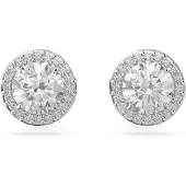 Swarovski Oorbellen 'Una' zilver