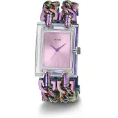 GUESS Analoog horloge groen / lila