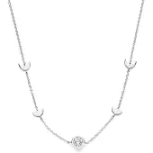Violet Hamden Ketting zilver