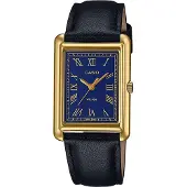 Casio Collection LTP-B165GL-2BVEF Horloge - Leer - Zwart - Ø 21 mm