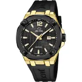 Jaguar Diplomatic - heren horloge - Meerkleurig met band