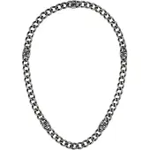 BOSS Ketting 'DOUBLE B ABSOLUTE' zilver