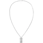 Tommy Hilfiger Ketting 'JAMESON' navy / bloedrood / zilver
