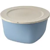 Koziol Connect schaal/kom met deksel 4 L biocirk thermoplast Nature flower blue