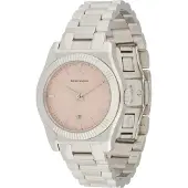 Giorgio Armani Analoog horloge poederroze / zilver
