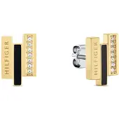 Tommy Hilfiger Jewels - Dames Oorknoppen - goudkleurig