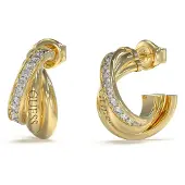 GUESS Perfect Dames Oorbellen Staal - Goudkleurig