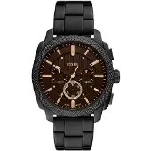 Fossil Analoog horloge bruin / donkerbruin / zwart