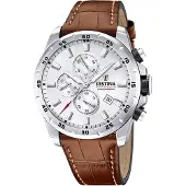 Festina Analoog horloge bruin / zilver