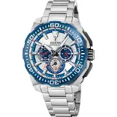 Festina Analoog horloge blauw / zilver
