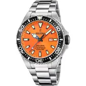 Festina Duikhorloge Diver Collection Horloge, quartz, herenhorloge, roestvrijstalen band, tot 20 bar waterdicht.