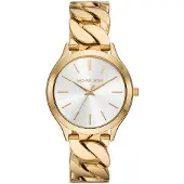 Michael Kors Analoog horloge 'SLIM RUNWAY' goud