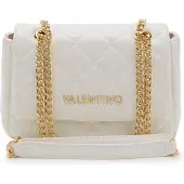 Valentino Schoudertas 'Ocarina' goud / wit