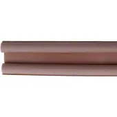 AMIG tochtstrip Ø30x1000 mm polyethyleen Bruin