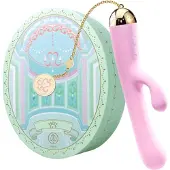 Zalo Ichigo Rabbit - App-gestuurde luxe vibrator (paars)