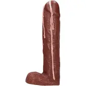 S-Line Penis zeep met ballen en met cum bedekt - Bruin