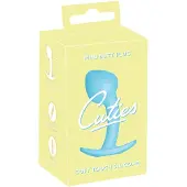 Cuties Mini Butt Plug - siliconen anaalplug (blauw, 2,6 cm)