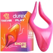 Durex - Clitoris vibrator - Tease & Ride - siliconen roze
