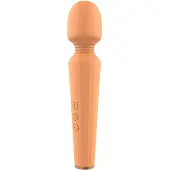 Glam - oplaadbare vibrator - massager - siliconen - oranje