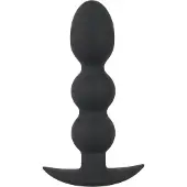 Black Velvets Heavy - bolvormige ana?alplug van 145 g (zwart)