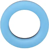 Doc Johnson Rock Solid The Big O Cockring Glow - Blauw