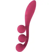 Satisfyer Tri Ball 1 - vibrator - oplaadbaar multifunctioneel - rood