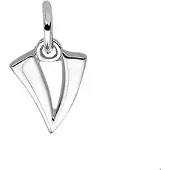 The Jewelry Collection Zilveren Hanger letter V 1002785